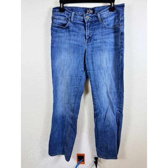 Lucky Brand Other - Lucky Brand Jeans Mens Size 32 Neopolitan Easy Rider Straight Leg Blue Denim
